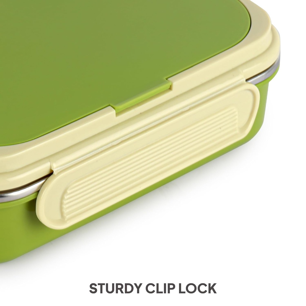 Cello Maclunch Insulated Lunch Box with 2 Containers Stainless Steel Inner