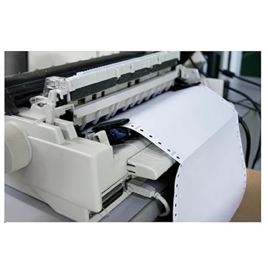 Dot Matrix Printer Paper Size 15x12 Inch, 1 Part, 70 Gsm Without Carbon-Pack Of 1000