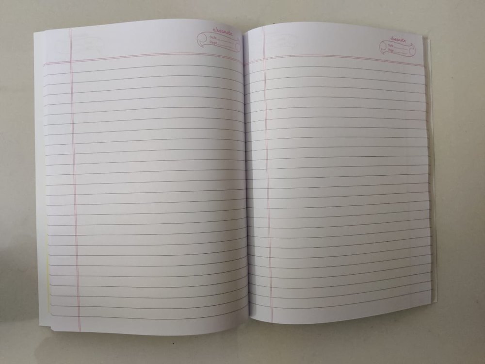 Classmate A4 Size Long Notebook (Chopda) Single Line 140 Pages (Pack of 1)