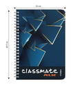 Classmate Spiral Note Book A4 300 Pages (Pack of 1)