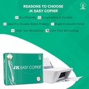 JK Easy Copier Paper A4 70 Gsm (500 Sheet,1Ream) White Colour