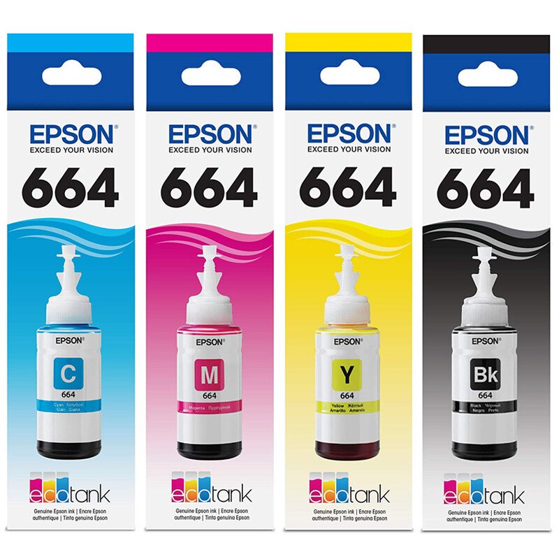 Epson Ink 664 Black 70ml (Original Bottle)