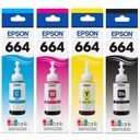 Epson Ink 664 Black 70ml (Original Bottle)