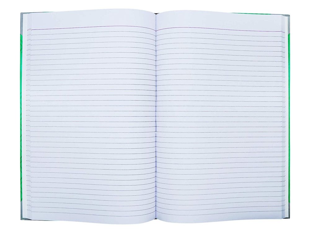 Register 6 Quire Single Line Ruled White (Pack Of 3)