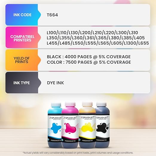 Epson Ink 664 Magenta 70ml (Original Bottle)