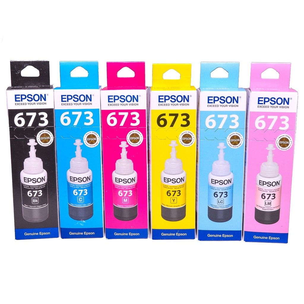 Epson Ink 673 Magenta 70ml (Original Bottle)