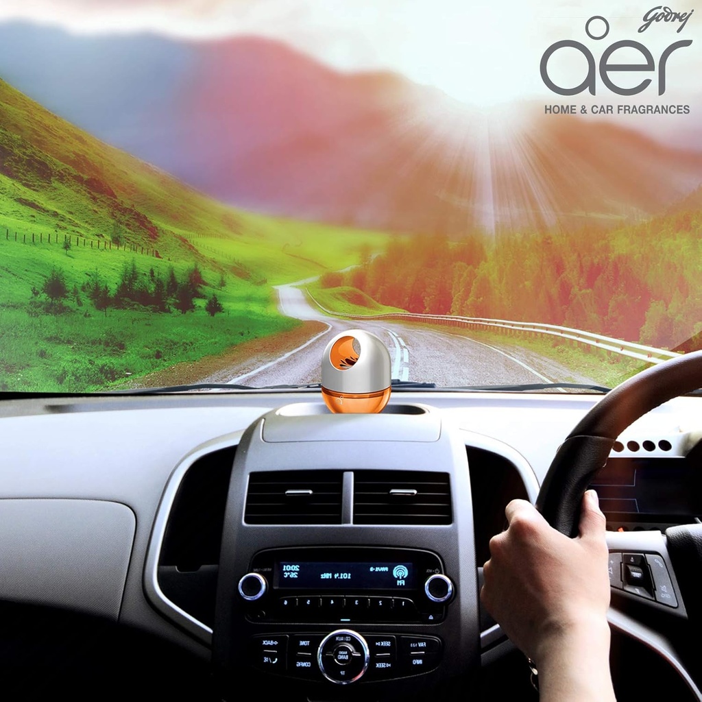Godrej Aer Twist, Car Air Freshener-Cool Surf Blue