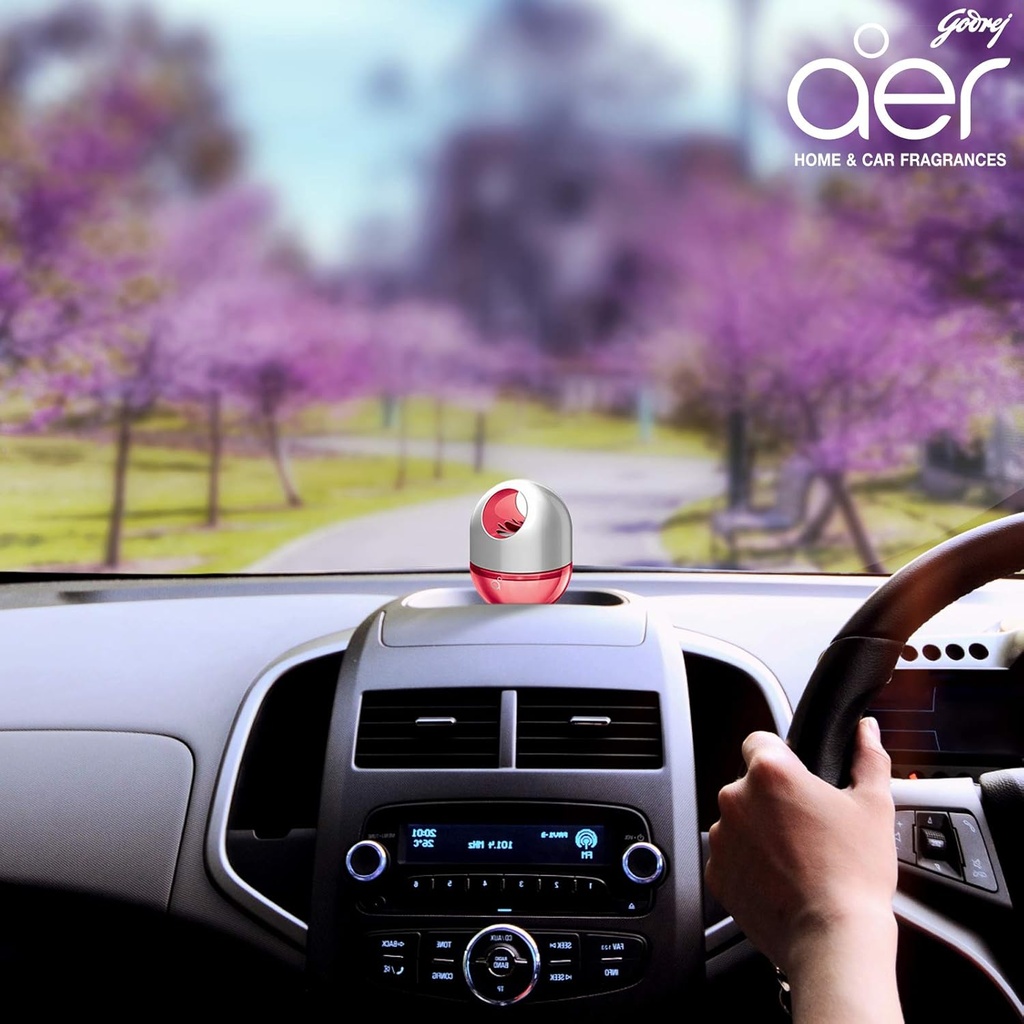 Godrej Aer Twist, Car Air Freshener-Cool Surf Blue