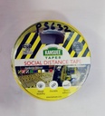 Kansuee Floor Marking Tape, Zebra Yellow & Black Colour, Size 2 Inch (48mm)-18 Meter