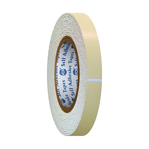 Kansuee Foam Tape Double Side 0.5 Inch 12mm x 3.5mtr