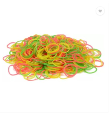 Kansuee Premium Nylon Rubber Bands 3 Inch (126 Gram)
