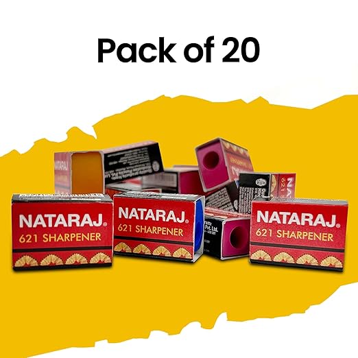Natraj 621 Sharpener (Pack Of 20)