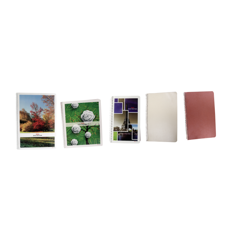 Oddy Spiral Note Book 1/8  80 Pages (Pack of 10)