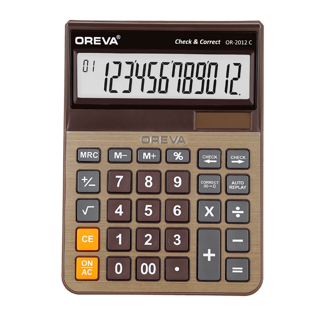 Oreva Calculator OR-2012-C Large Display (12 Digit)