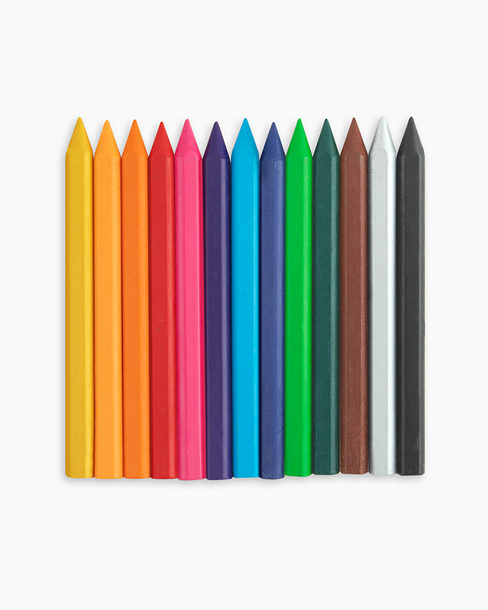 Camel Plastic Crayons Assorted 13 Shades