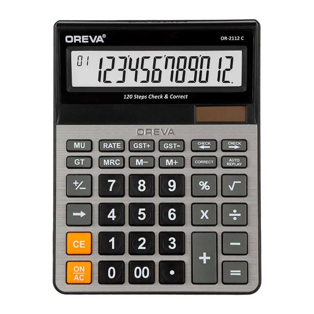 Oreva GST Calculator ORC-2112 C Large Display (12 Digit)