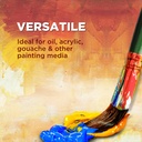 Pidilite Fevicryl Fine Art Paint Brush Round Set Of 4