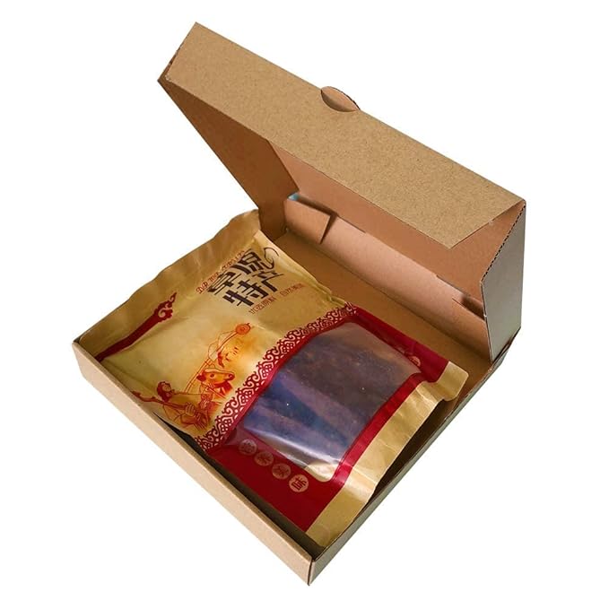 Pizza Box Plan Corrugated Brown 7x7x1.5 Inch (Pack Of 100)