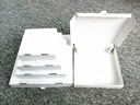 Pizza Box Duplex White 7x7x1.5 Inch (Pack Of 100)