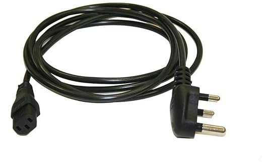 Power Cable (5 Meter)  For PC/Desktop Computer/Monitor/SMPS/TV/Printer/ Power Supply