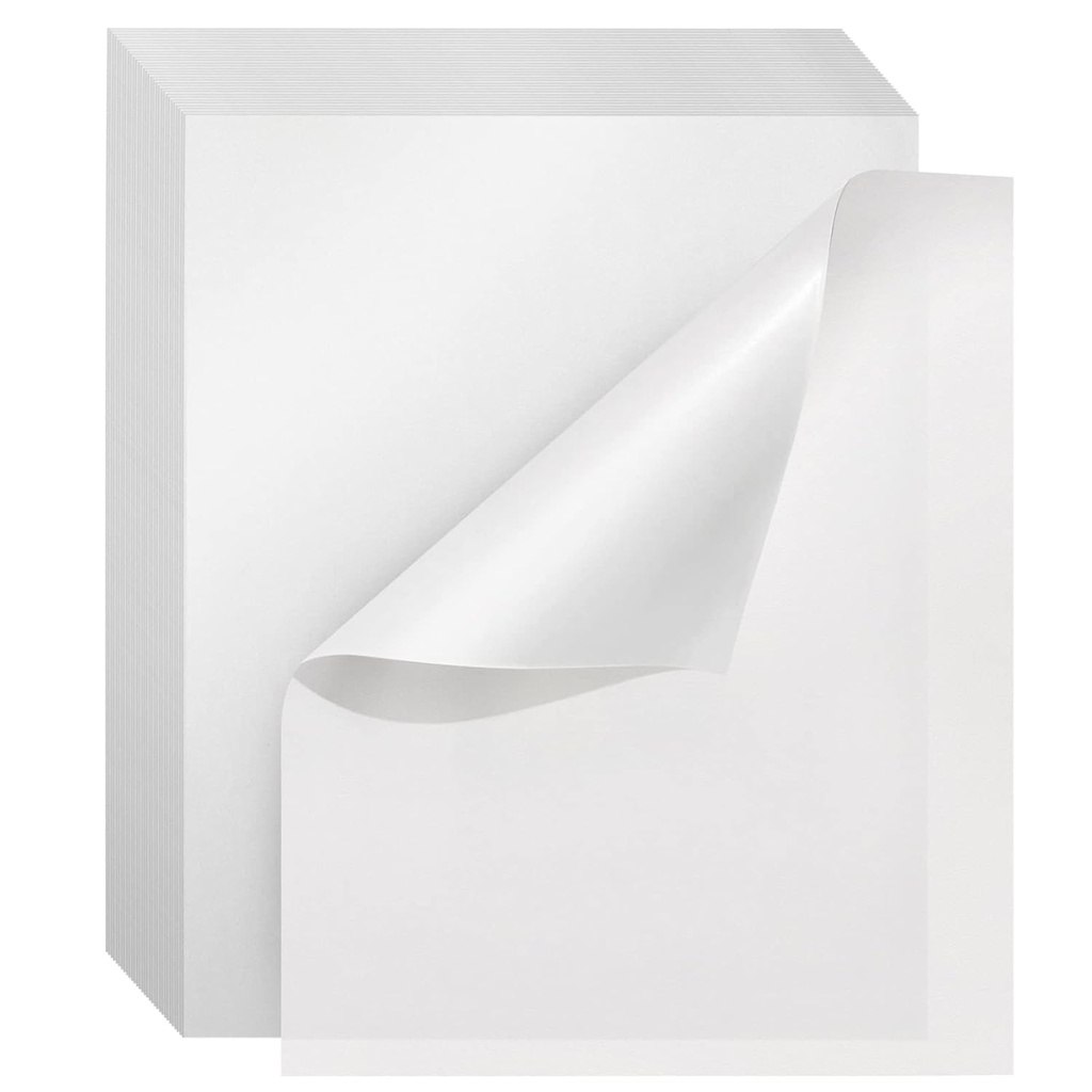 Pudumjee Butter Paper/Glassine Paper 7.3 Kg 41 Gsm Size 20''x30'' (Pack of 480 Sheet)