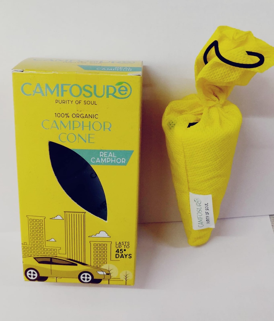 Camfosure Real Camphor Cone (Air Freshener & Mosquito Repellent)