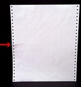 >> Computer Continuous Paper " 10x12x1 part " 70 Gsm x 6 Inch