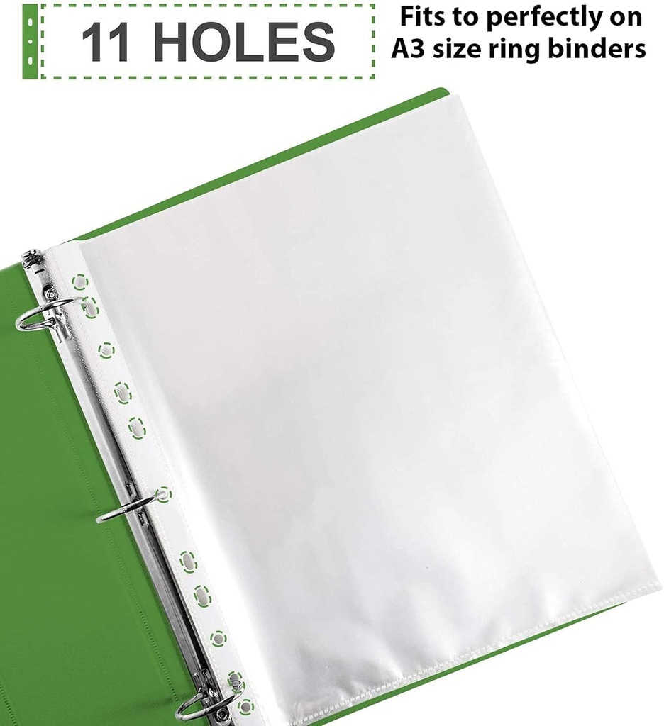 Sheet Protector 150 Micron A3-Pack Of 50
