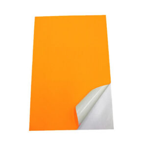 Flourocent Sticker 20x30 Golden Yellow