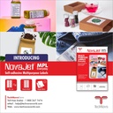 NovaJet (Technova) MPL 40L, A4 Size 39x35 mm, Multipurpose Label Sticker, White Colour, Pack of 100 Sheets