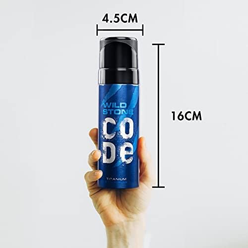 Wild Stone Code Body Perfume Spray 120ml (Platinum)