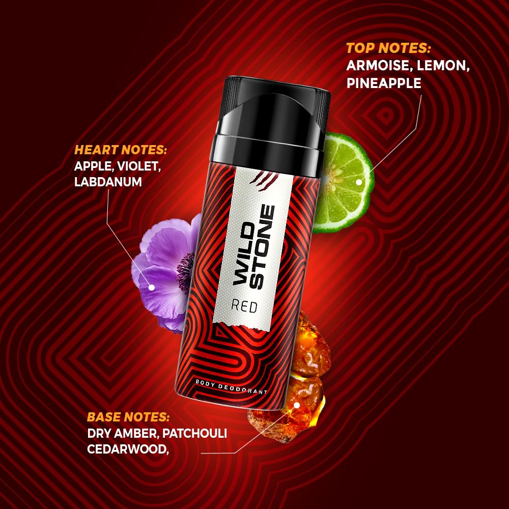 Wild Stone Red Deodorant Body Spray 150ml