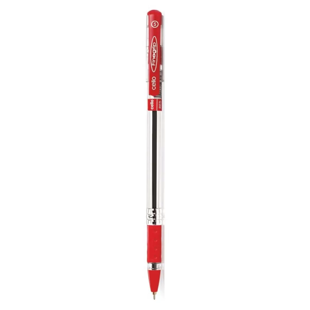 Cello Finegrip Ball Pen Blue Colour 0.7mm (Pack Of 5)