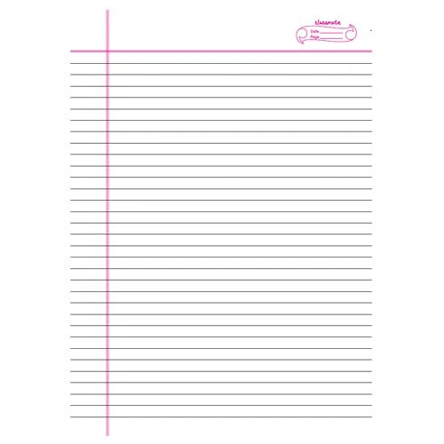 Classmate A4 Size Long Notebook (Chopda) Single Line 72 Pages (Pack of 1)