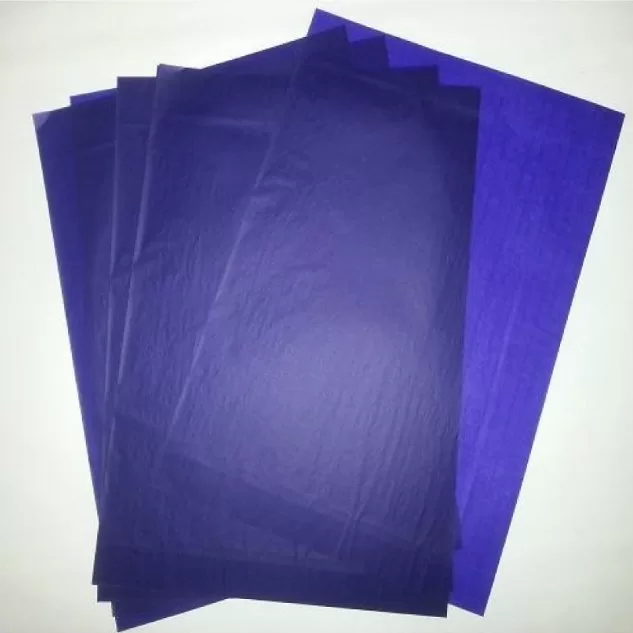 Kores Pen/Pencil Carbon Paper Sapphire Blue Colour (Pack Of 100)