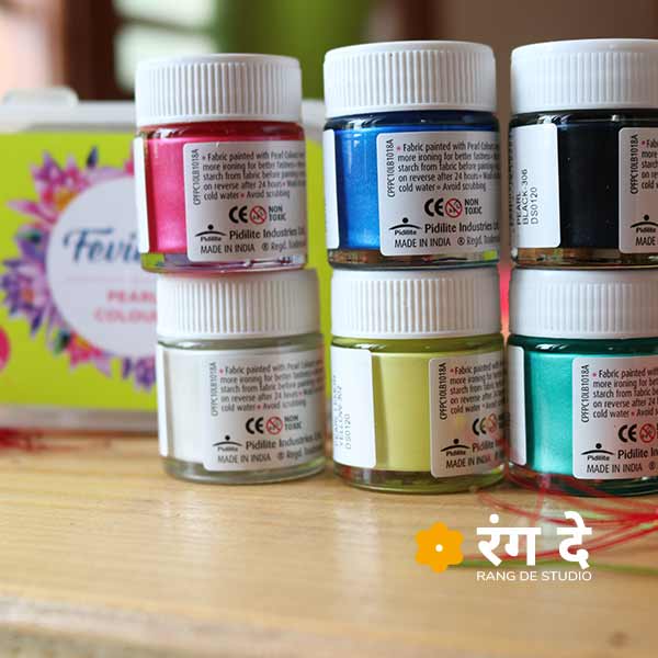 Fevicryl Pearl Kit 60 ml-6 Shades