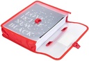 Plastic Expanding Handle Bag with Lock Button (F/s) Legal