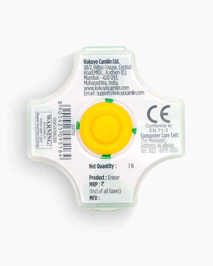 Camlin Spin Erasers-Pack Of 20