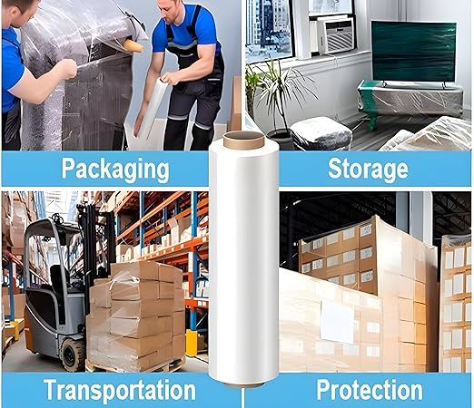 12 Inch Lapeto, Stretch Film Roll 300mm (Plastic Packing Roll)