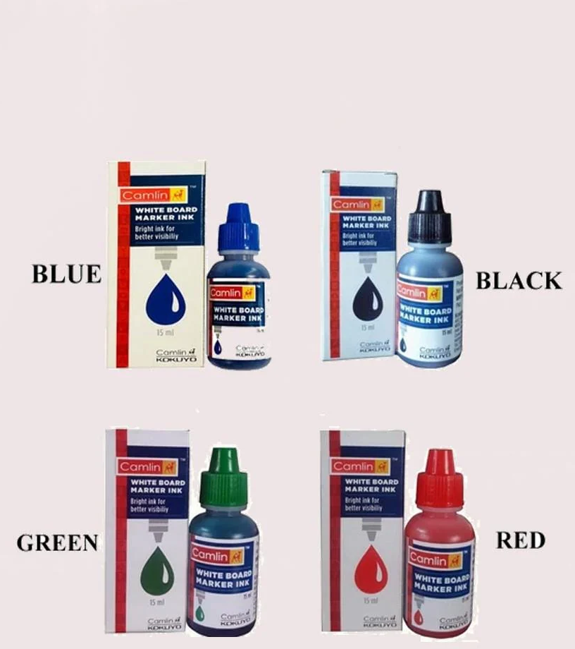 Camlin White Board Marker Ink Green 15 ml