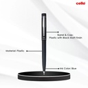 Cello Black Jack Ball Pen Blue Colour 0.7mm (Pack Of 1)