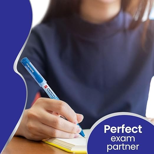 Cello Butterflow Simply Ball Pen Blue Colour 0.7mm-Pack Of 10