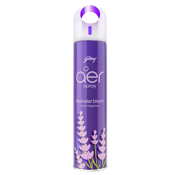 Godrej Aer Spray Room Freshener-Lavender Bloom 220ml/126g (B24)