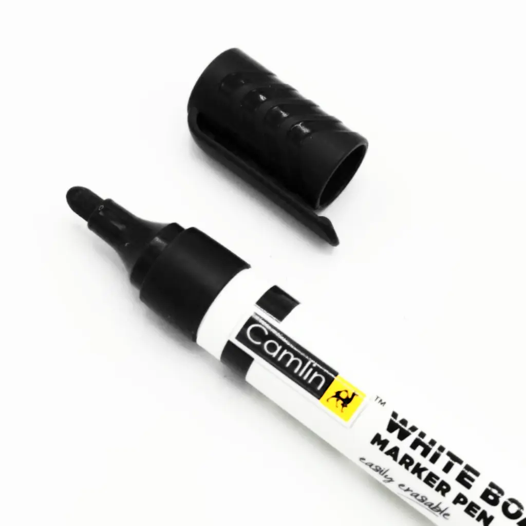 Camlin White Board Marker Black-Pack Of 10 (B60)