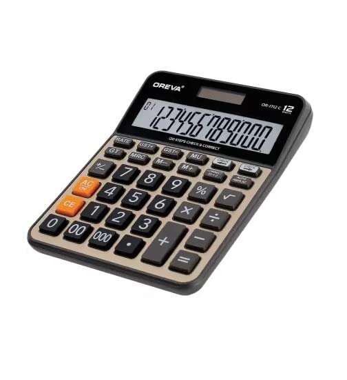 Oreva GST Calculator OR-1712C Large Display 12 Digit (B10)