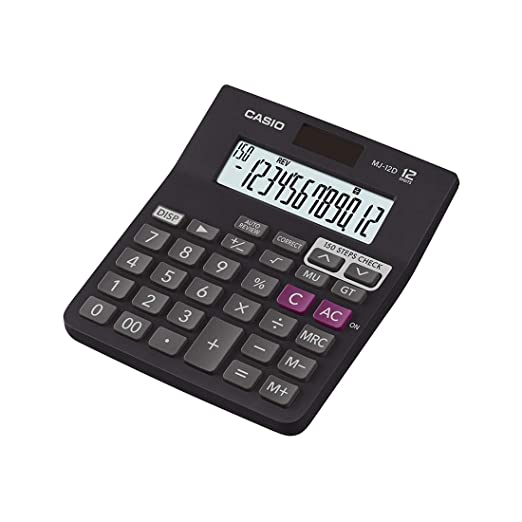 Casio MJ-12D (12 Digits) Calculator (B20)