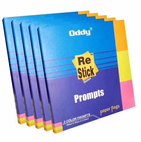 Oddy Sticky Notes 1"x3" 3 Colours (B180)