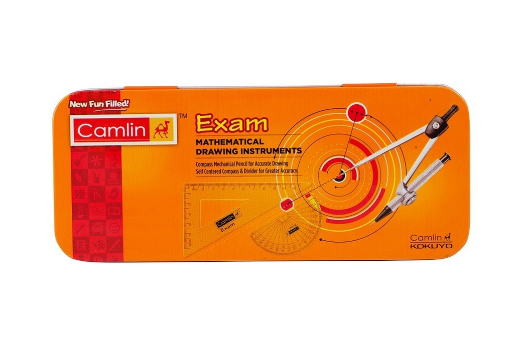 Camlin Exam Geometry Compass Box (B10)