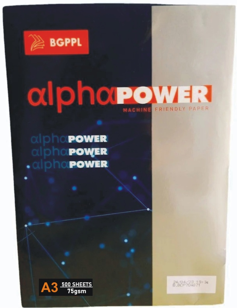 Alpha Power A3 75 Gsm 4.7 Kg (B5)