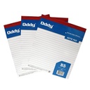 Oddy Writing Pad B5 80 Pages 1/6 Ruled Paper-Pack Of 5 (B14)